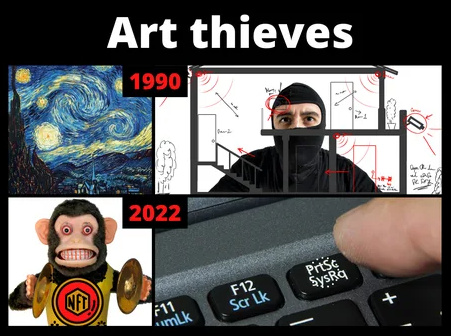 Art Thieves of NFT era